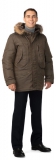 Куртка мужская утепленная «Капитан» (коричневая)