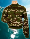 Камуфлированный свитер Лес