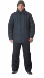 Куртка утеплённая (диагональ, 2,6 кг ваты) чёрная