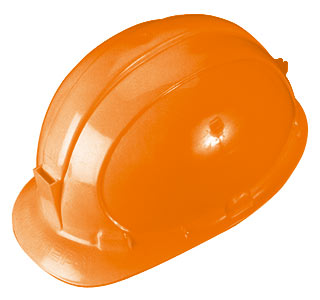 Каска шахтера «Шахтер М» (оранжевая)